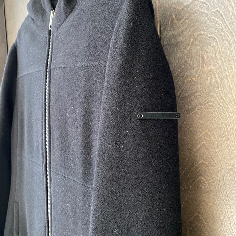 DKNY Jeans Black coat - Picture 4 of 10